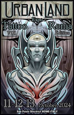 Urban land tattoo expo roma 2024